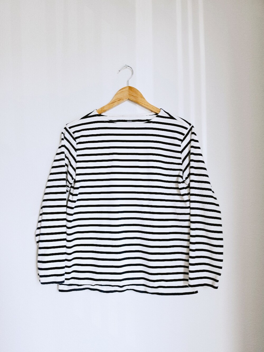 Muji 100% Cotton Striped Longsleeve
